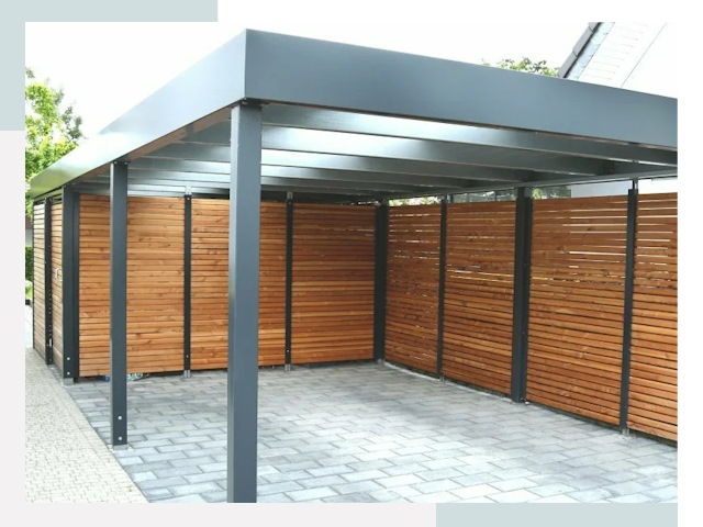 Навесы для парковки в Дальнереченске