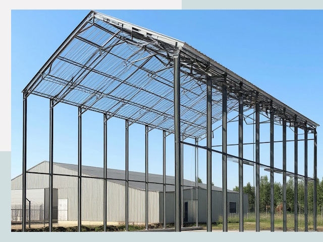 Прямо стенные ангары от СтальСтрой-Длн по цене 611 руб.