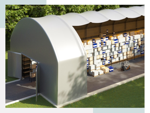 Тентовые ангары в Дальнереченске