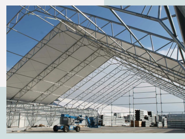 Каркасно-тентовые сооружения от СтальСтрой-Длн по цене 611 руб.