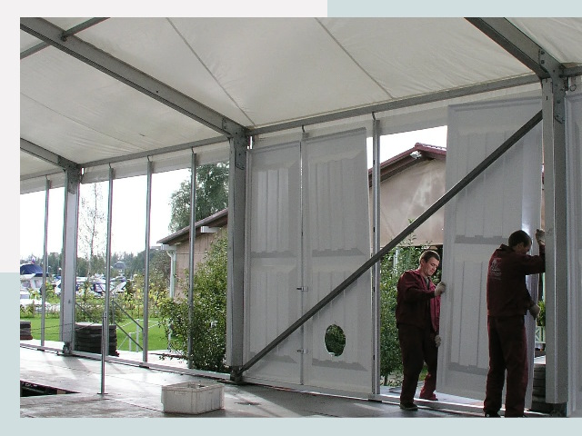 Быстро сборные шатры в Дальнереченск от 611 руб. за м²