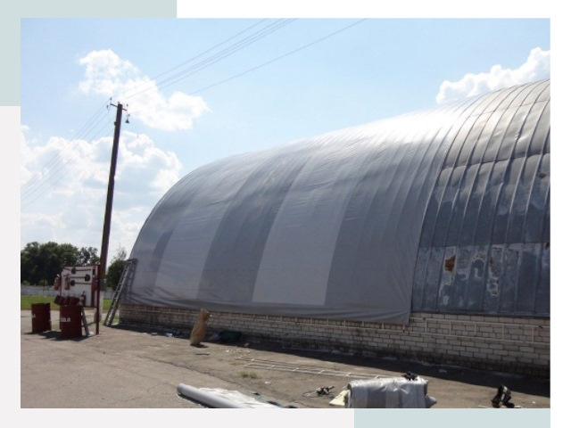 Ремонт ангаров в Дальнереченске