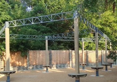 Терраса из металлоконструкций под ключ, проектирование, изготовление и монтаж от СтальСтрой-Длн